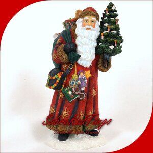 Pipka Reflections Of Christmas Starcoat Santa Ltd Ed Figurine #11302